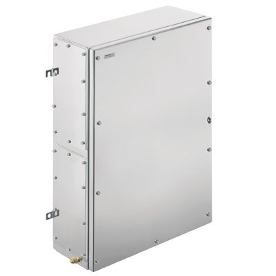 WEIDMULLER KTB MH 765020 S4N4 Metalowa obudowa iskrobezpieczna, 508 x 762 x 200 mm, nieobrobiony, Płytka kołnierzowa: Tak, na dole, u góry, z lewej strony, z prawej strony, 4 zawia 1195490002 /1szt./ (1195490002)